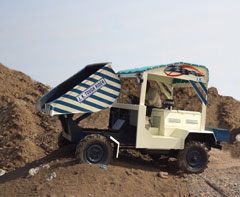 Tough Rider of 2 Ton Capacity working at a site in Dahej, Gujarat